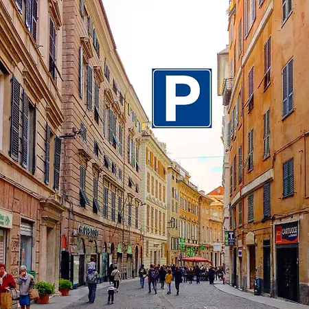 Houseingenoacenter Parking Apartment Genoa
